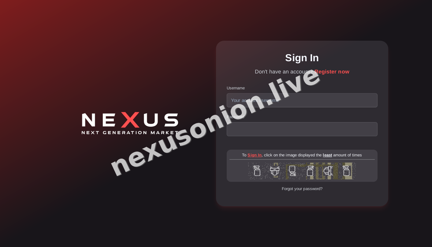 Nexus Onion Link interface — view 1